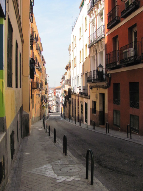 street in madrid